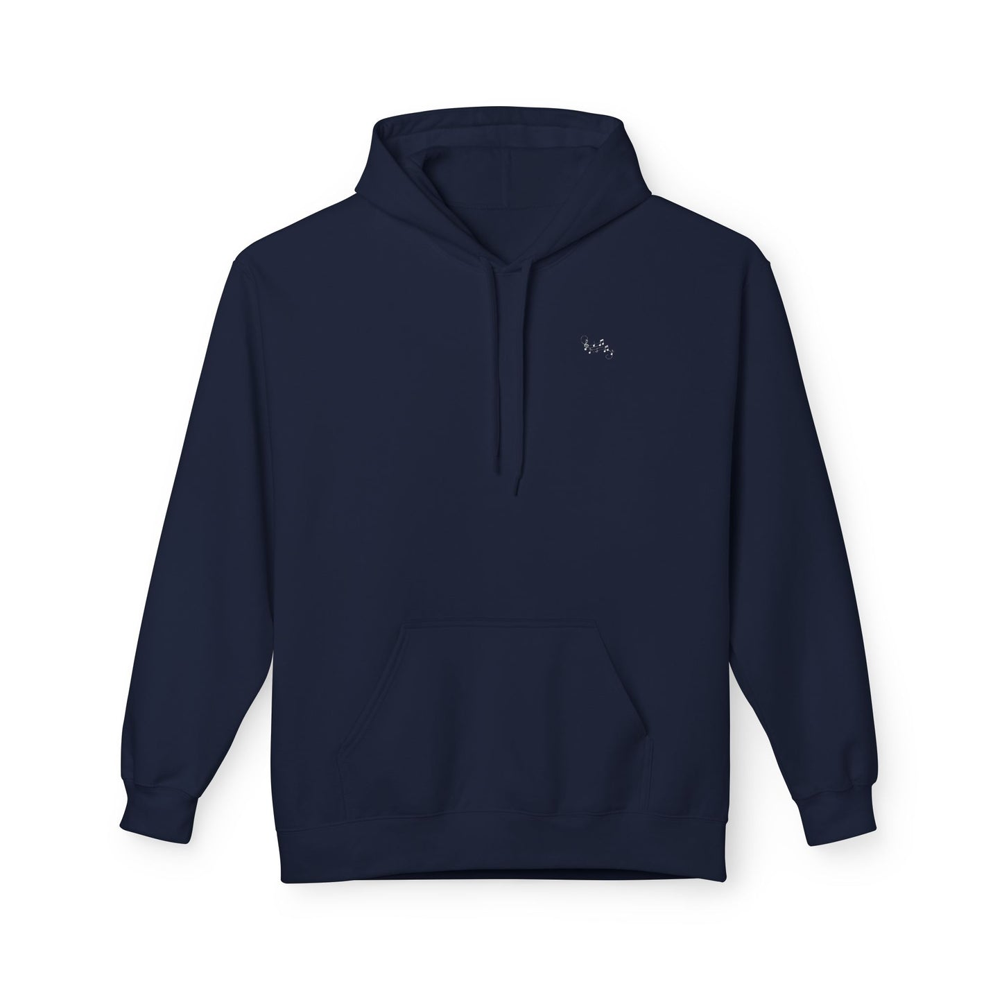 "Miriam" Music Addict Hoodie - white print