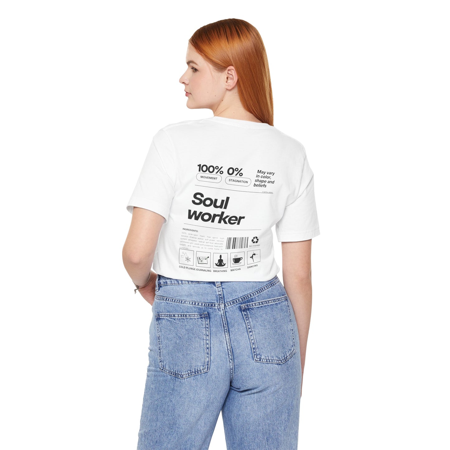 "Nathalie" Soul Worker T-shirt - black print