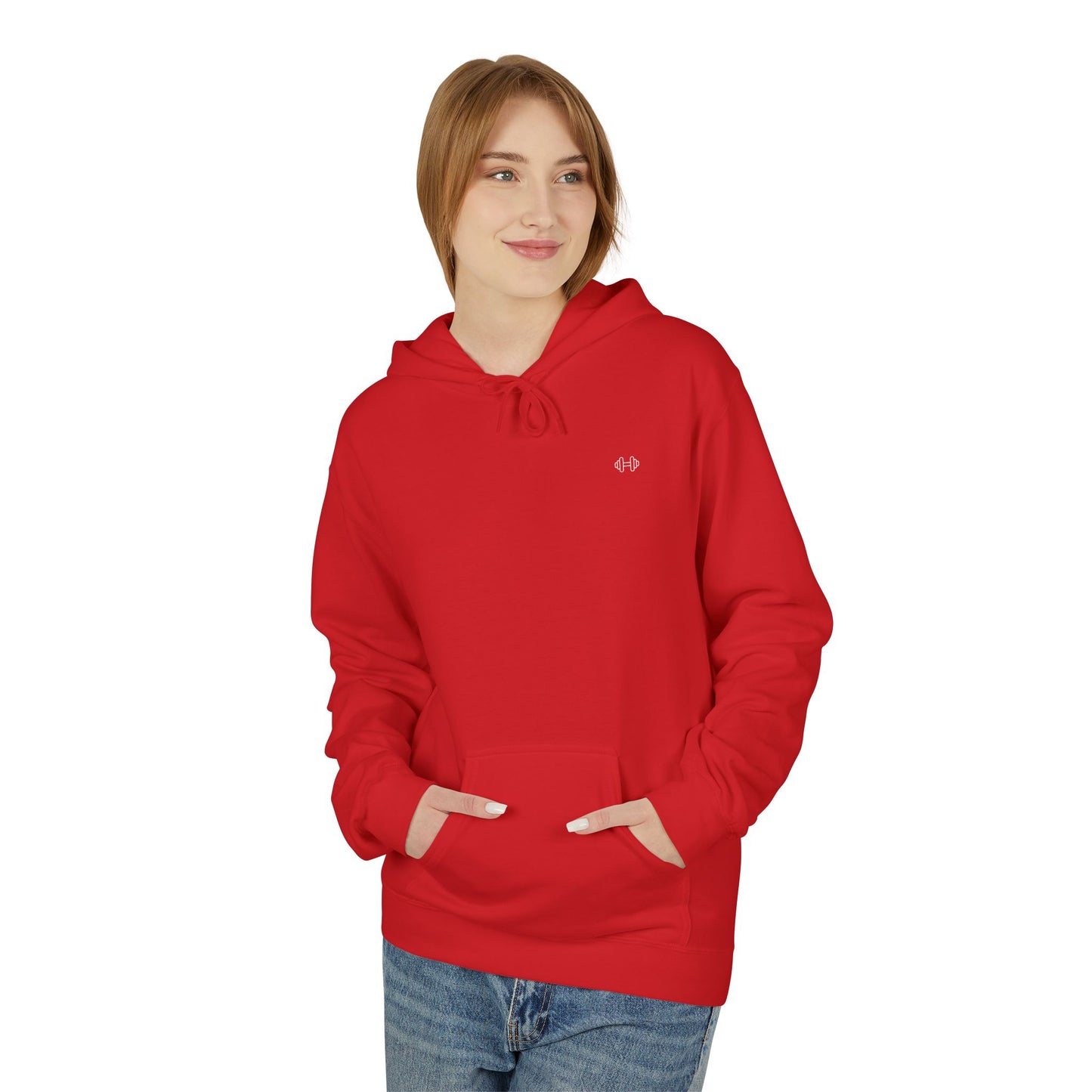 "Katta" Woman Athlete Hoodie - white print