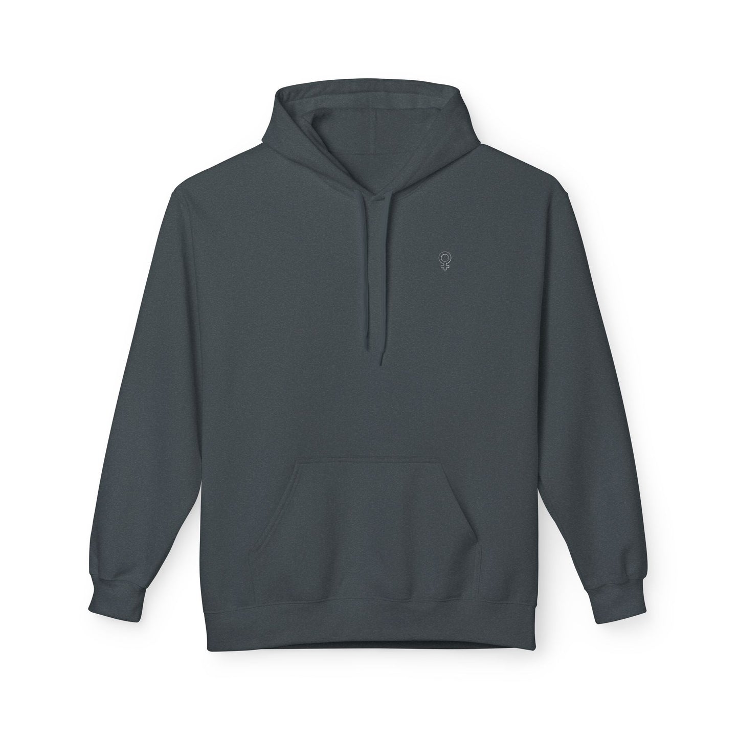 "Eva" Feminine Power Hoodie - white print