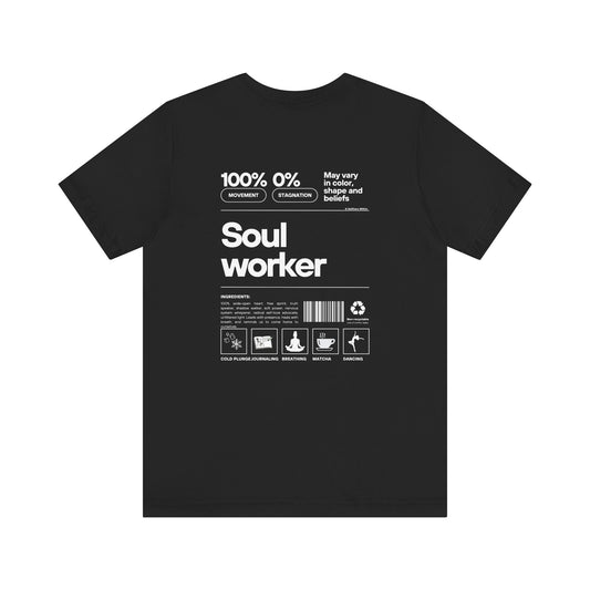 "Nathalie" Soul Worker T-shirt - white print