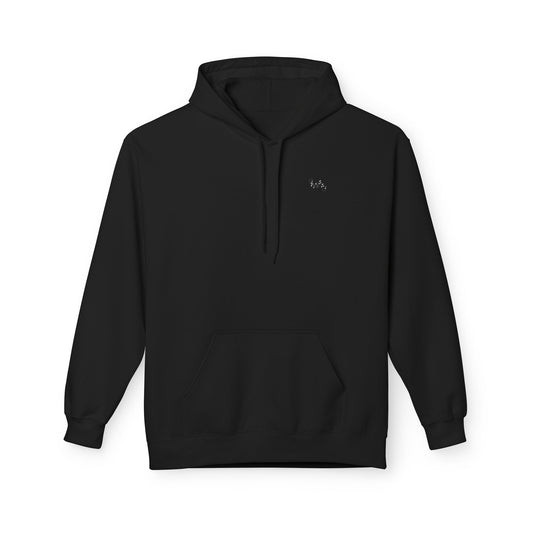"Miriam" Music Addict Hoodie - white print