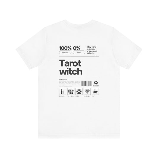 "Ebba" Tarot Witch T-shirt - black print