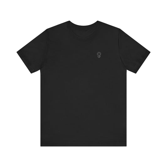 "Eva" Feminine Power T-shirt - white print