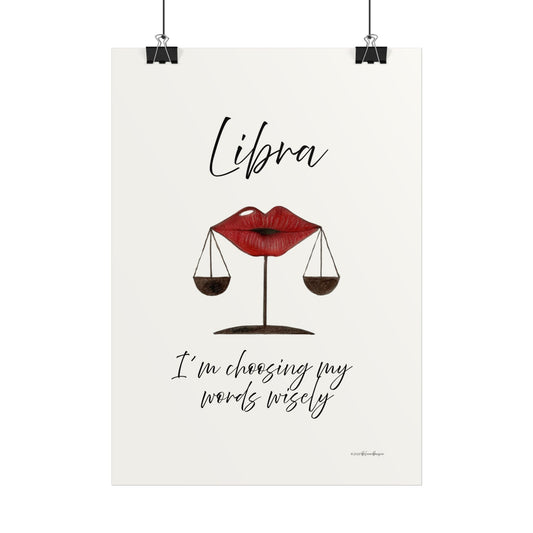 Art poster Libra