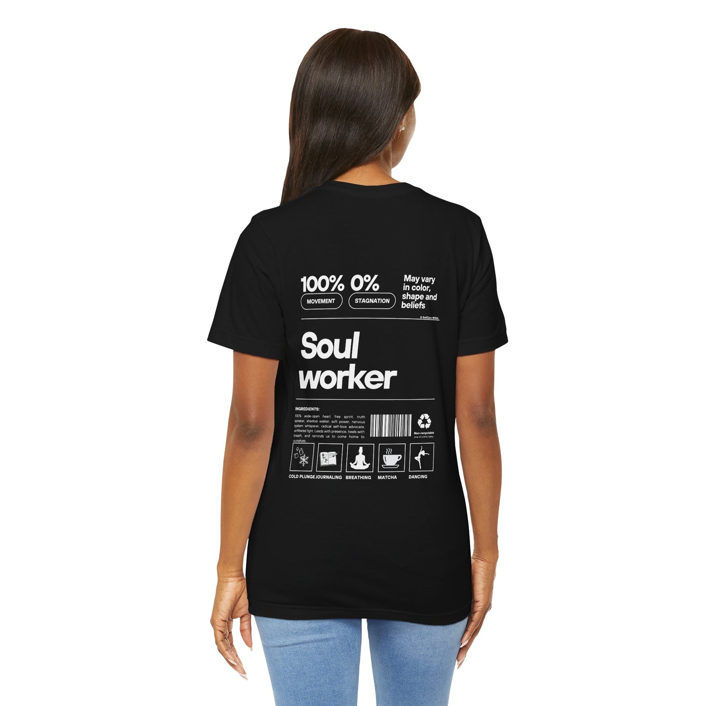 "Nathalie" Soul Worker T-shirt - white print